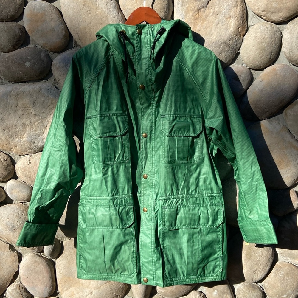 Vintage L.L. BEAN Mens Summit Parka Gore-Tex Packwear 100% Nylon Rain Coat